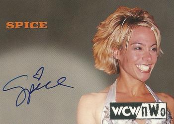 1998 Topps WCW/nWo - Authentic Signatures #NNO Spice  Front