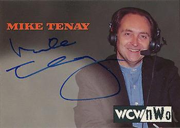 1998 Topps WCW/nWo - Authentic Signatures #NNO Mike Tenay  Front