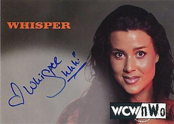 1998 Topps WCW/nWo - Authentic Signatures #NNO Whisper  Front