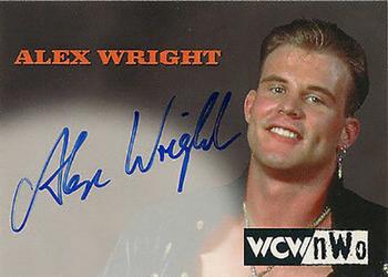 1998 Topps WCW/nWo - Authentic Signatures #NNO Alex Wright  Front