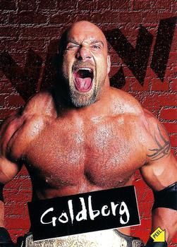 1998 Topps WCW/nWo - Stickers #S1 Goldberg  Front