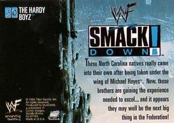 1999 Comic Images WWF SmackDown! #30 The Hardy Boyz  Back