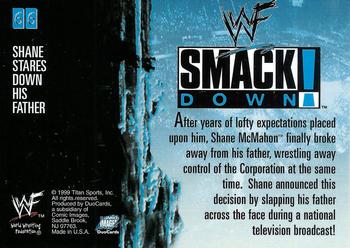 1999 Comic Images WWF SmackDown! #66 Vince McMahon / Shane McMahon Back