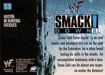 1999 Comic Images WWF SmackDown! #67 Stone Cold Steve Austin  Back