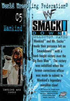 1999 Comic Images WWF SmackDown! - Chrome Inserts #C5 Mankind  Back