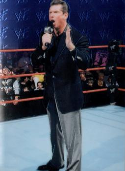1999 Comic Images WWF SmackDown! Chromium #41 Vince McMahon  Front
