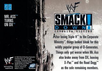 1999 Comic Images WWF SmackDown! Chromium #65 Mr. Ass  Back