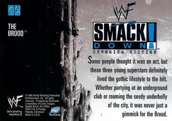 1999 Comic Images WWF SmackDown! Chromium #69 Edge / Gangrel / Christian  Back