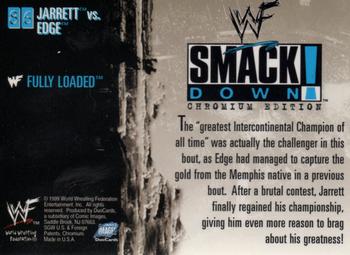 1999 Comic Images WWF SmackDown! Chromium #86 Jeff Jarrett / Edge Back