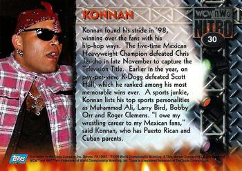 1999 Topps WCW/nWo Nitro #30 Konnan  Back