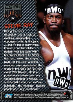 1999 Topps WCW/nWo Nitro #37 Stevie Ray  Back