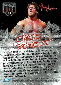 1999 Topps WCW/nWo Nitro #48 Chris Benoit  Back
