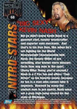 1999 Topps WCW/nWo Nitro #68 Kevin Nash  Back