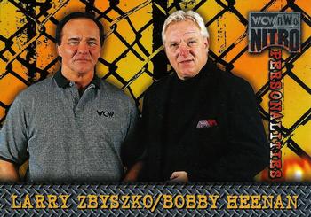 1999 Topps WCW/nWo Nitro #70 Larry Zbyszko / Bobby Heenan  Front