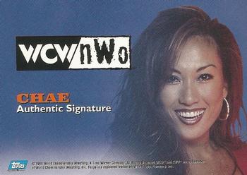 1999 Topps WCW/nWo Nitro - Authentic Signatures #NNO Chae  Back