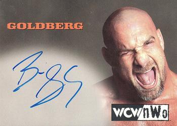 1999 Topps WCW/nWo Nitro - Authentic Signatures #NNO Goldberg  Front
