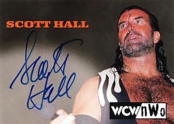 1999 Topps WCW/nWo Nitro - Authentic Signatures #NNO Scott Hall  Front