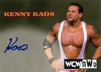 1999 Topps WCW/nWo Nitro - Authentic Signatures #NNO Kenny Kaos  Front