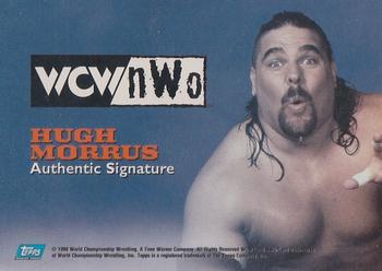 1999 Topps WCW/nWo Nitro - Authentic Signatures #NNO Hugh Morrus  Back
