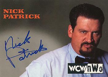 1999 Topps WCW/nWo Nitro - Authentic Signatures #26 Nick Patrick  Front