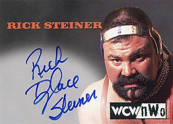 1999 Topps WCW/nWo Nitro - Authentic Signatures #33 Rick Steiner  Front