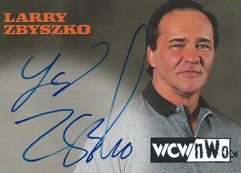 1999 Topps WCW/nWo Nitro - Authentic Signatures #37 Larry Zbyszko  Front