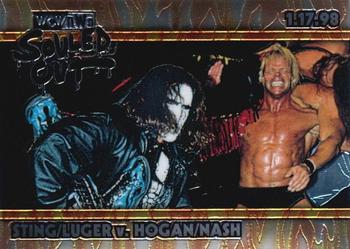 1999 Topps WCW/nWo Nitro - Chrome #C1 Hogan / Luger / Nash / Sting Front