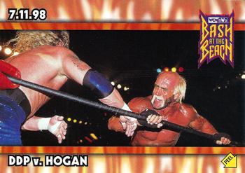 1999 Topps WCW/nWo Nitro - Stickers #S7 DDP vs Hogan  Front
