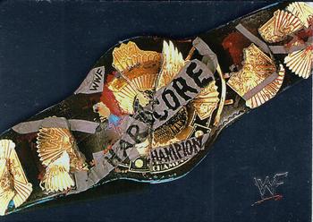 2000 Comic Images WWF No Mercy #31 Hardcore Belt  Front
