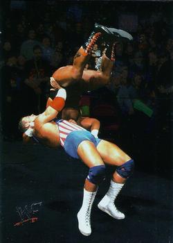 2000 Comic Images WWF No Mercy #38 Kurt Angle  Front