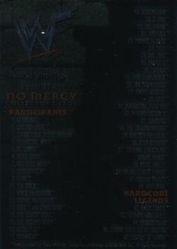 2000 Comic Images WWF No Mercy #81 Checklist  Front