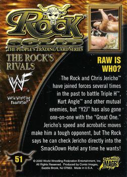 72 2000 Comic Images WWF The Rock's Greatest matches Set 