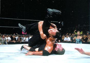 2000 Comic Images WWF Rock Solid #62 Rock vs. Vince McMahon  Front