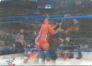 2001 Artbox WWF MotionCardz #18 Kurt Angle / The Undertaker Front