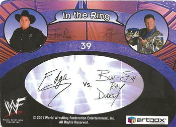 2001 Artbox WWF MotionCardz #39 Edge / Ray Dudley Back