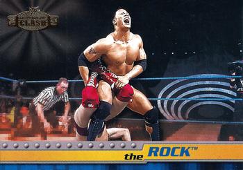 2001 Fleer WWF Championship Clash #1 The Rock  Front