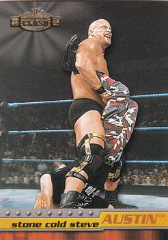 2001 Fleer WWF Championship Clash #9 Stone Cold Steve Austin  Front