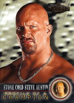 2001 Fleer WWF Championship Clash #49 Stone Cold Steve Austin Front