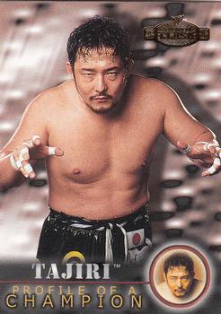 2001 Fleer WWF Championship Clash #54 Tajiri Front