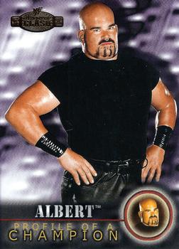 2001 Fleer WWF Championship Clash #70 Albert Front