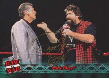 2001 Fleer WWF Raw Is War #3 Mick Foley  Front