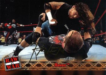 2001 Fleer WWF Raw Is War #19 Raven  Front