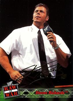 2001 Fleer WWF Raw Is War #41 Steven Richards  Front