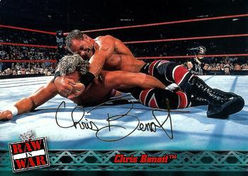 2001 Fleer WWF Raw Is War #43 Chris Benoit  Front