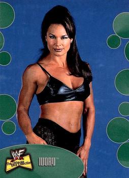 2001 Fleer WWF The Ultimate Diva Collection #17 Ivory  Front