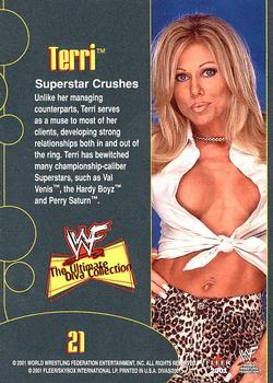 2001 Fleer WWF The Ultimate Diva Collection #21 Terri  Back