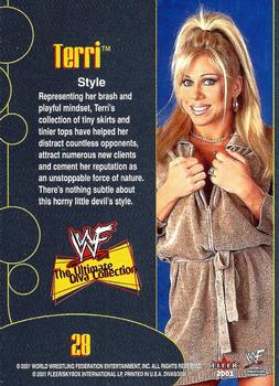 2001 Fleer WWF The Ultimate Diva Collection #28 Terri  Back
