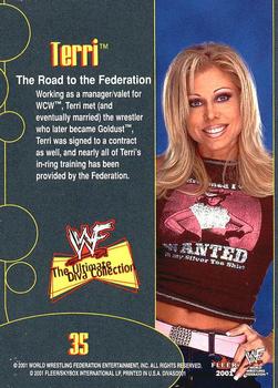 2001 Fleer WWF The Ultimate Diva Collection #35 Terri  Back