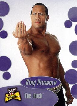2001 Fleer WWF The Ultimate Diva Collection #56 The Rock Front