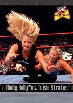 2001 Fleer WWF The Ultimate Diva Collection #81 Molly Holly / Trish Stratus Front